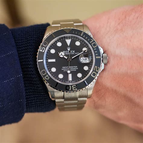 rolex titanium yacht master weight|Rolex Yacht-Master review.